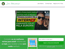 Tablet Screenshot of joaoalberto.net